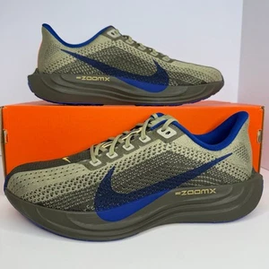 Nike Pegasus Plus Cargo Khaki Deep Royal Blue Size 11.5 Men Running Shoes - Picture 1 of 8