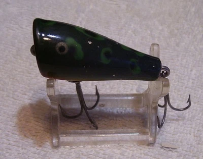 101025 SEÑUELO DE MADERA VINTAGE CREEK CHUB PLUNKER 12" RANA Foto 1 de 3