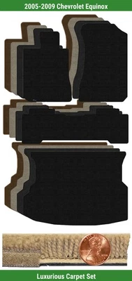 Conjunto de tapete Lloyd Custom Luxe para 2005-2009 Chevrolet Equinox (4 peças) #CI7 - Imagem 1 de 4