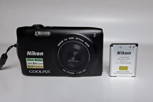 Cámara digital Nikon Coolpix S3200 16 mp sin cargador - Imagen 1 de 10