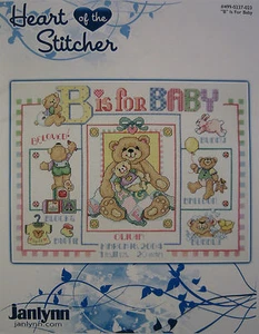 Janlynn Cross Stitch Chart - B is for Baby - Imagen 1 de 1
