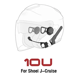 Sistema de intercomunicación Bluetooth Sena para manillar Shoei J-Cruise RC4 control remoto 10U-SH-13 - Imagen 1 de 1