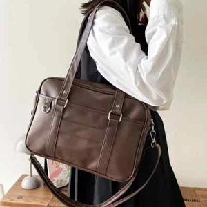 Women's Multi-Functional PU Leather Bag Crossbody Backpack Handbag Shoulder Bag - Picture 1 of 28