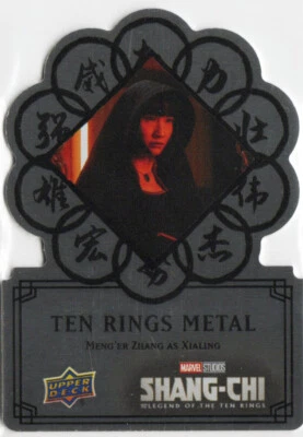 Shang-Chi Legend of the Ten Rings Metal Die-Cut Meng'er Zhang as Xialing - Image 1 of 2