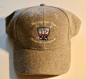 Wallasey Golf Club (England) Golf Hat "Home of Stableford" Gray Tweed - Picture 1 of 3