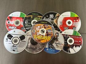 Lot Of 9 Video Games Disk Only