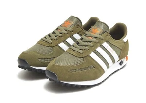 Adidas Originals LA Trainer OG retrò verdi scarpe da corsa taglia uomo - Foto 1 di 4