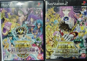 PS2 Saint Seiya Chapter Sanctuary & Meiou Hades Juunikyuu 2 Set Japón Usado - Imagen 1 de 3