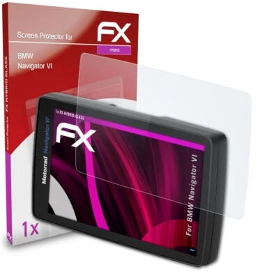 atFoliX Pellicola Vetro per BMW Navigator VI 9H Armatura di protezione - Immagine 1 di 4