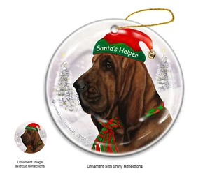 Ornamento ayudante de Santa - Bloodhound 4025 - Imagen 1 de 1
