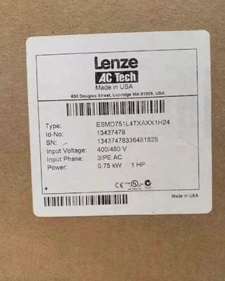NEW Lenze ESMD751L4TXA - Image 1 of 4