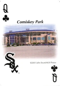 Tarjeta de béisbol Chicago White Sox Comiskey Park 2001 - Imagen 1 de 4