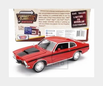 1:24 MOTORMAX Mercury Comet Gt 1971 Red Black MTM79047R - Immagine 1 di 2