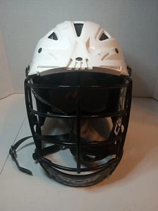 Vintage 1995 Cascade Lacrosse Helmet SCH2 Adult One Size White 2* WWB-8/M/L-R - Picture 1 of 10