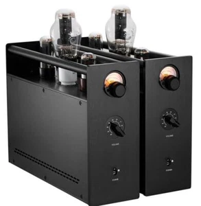 One Pair 300B Monoblock Vacuum Tube Amplifiers Class A HiFi Power Amplifier - Picture 1 of 10