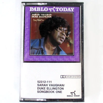 Sarah Vaughan - Duke Ellington Songbook 1 (Audio Cassette, 1980 Pablo Now) - Image 1 of 3