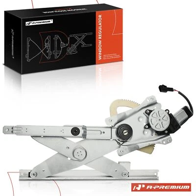 Power Window Regulator Front Left w/ Motor for Saturn SL SL1 SW1 1996-2002 Sedan - Image 1 of 4