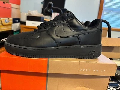 Size 12 - Nike Air Force 1 '07 Black - Image 1 of 4