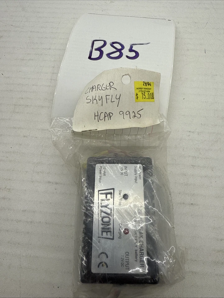 FLYZONE HCAP9925 = CHAGER, 12VDC PEAK: SKYFLY (NEW) - Image 1 of 1