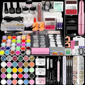 Acrylic Nail Kit for Beginners: Nail Kit Acrylic Set with Professional Acrylic P - Picture 1 of 12