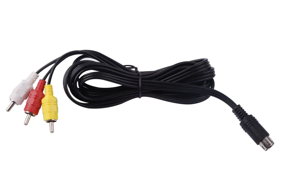 NEW AV RCA cable for Sega Mega Drive II (Genesis 2) - MD2 video composite - Image 1 of 1