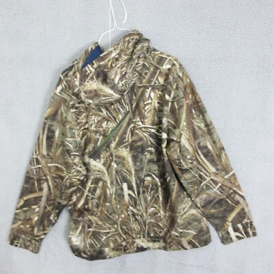 Rocky Jacket Men Large Brown Camo Real Tree Hooded Hunting - Image 1 of 4