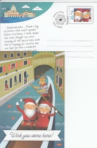 CANADA SANTA CLAUS AFTER XMAS POST CARD FRENCH & ENGLISH - 2017 WEBB # DP310 -11 - Picture 1 of 2