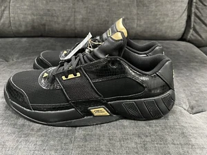 Zapatos de baloncesto Adidas Agent Gil Restomod negros dorados para hombre talla 12 GY0373 - Imagen 1 de 5