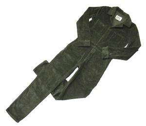 NWT Lee Corduroy Union-Alls in Olive Grove Green Relaxed Coverall Jumpsuit XS - Picture 1 of 9