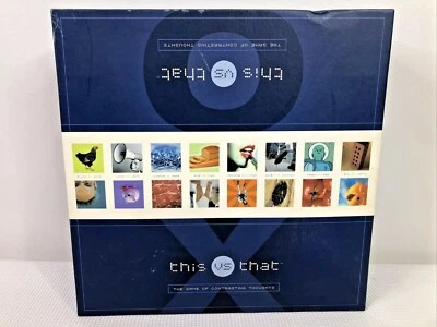 THIS VS THAT Family Game Night Contrasting Thoughts 2003 Complete Working VGUC - Image 1 of 4