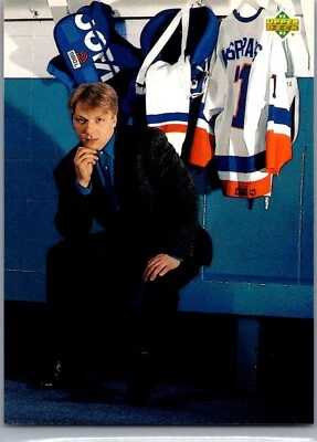 1992-93 Upper Deck Hockey - #623 Darius Kasparaitis Profiles - Image 1 of 2