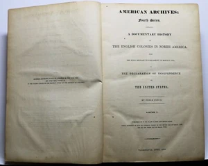 ENGLISCHE KOLONIEN NORDAMERIKA 7. MÄRZ 1774 ZUR UNABHÄNGIGKEITSERKLÄRUNG 1844 - Bild 1 von 12