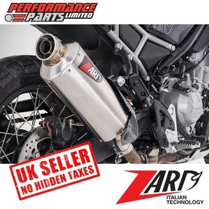 CF Moto MT450 2024 Zard Stainless Steel Road Legal Slip-On Exhaust Silencer - Picture 1 of 8