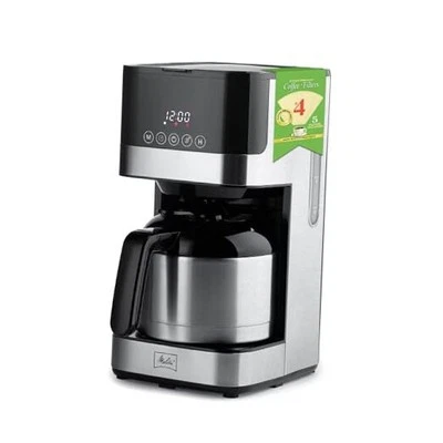  Cafetera de Goteo Térmico Aroma Tocco, 8 Tazas, 8 Tazas Inoxidable con Filtros Foto 1 de 4