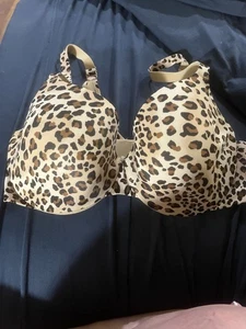 Cacique Cheetah Print Underwire Bra! Size 36DDD - Picture 1 of 3