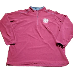 Alabama Crimson Tide 2XL Campeón Nacional 1/4 Cremallera Pull Over Rojo Manga Larga Vellón - Imagen 1 de 5