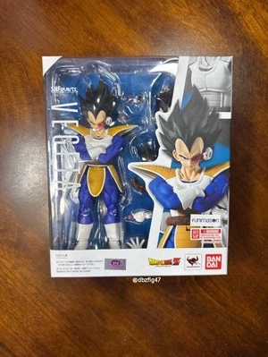 SH Figuarts Dragon Ball Z Saiyan Saga Scouter Vegeta 2.0 Bandai Tamashii Nations Foto 1 de 3