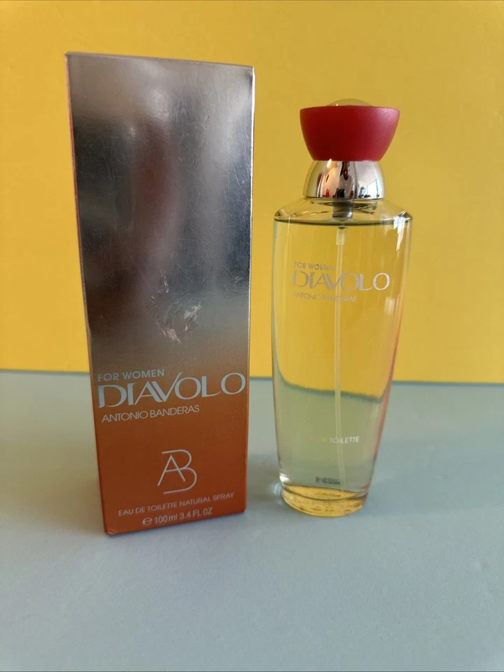 Diavolo por Antonio Banderas Eau de Toilette Mujer 3.4 OZ 100 Ml Spray Natural Foto 1 de 2