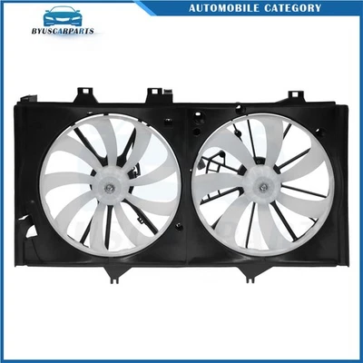 For 2012 2013 2014 2015 2016-2017 Toyota Camry Radiator Condenser Fan Assembly - Image 1 of 4