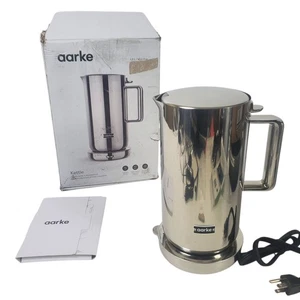 Aarke Bollitore Acqua Calda Acciaio Inox, Base Girevole 360° 5 Tazze 1,2 L Scatola Aperta - Foto 1 di 7