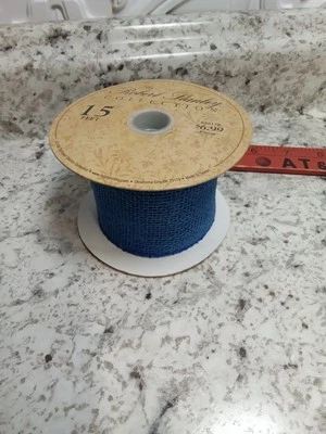 Robert Stanley Collection Blue Floral Ribbon - Image 1 of 3