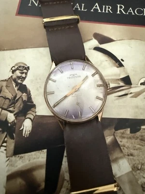 Reloj Militar Technos Vintage Hombre Hecho en Alemania Mecánico Foto 1 de 3