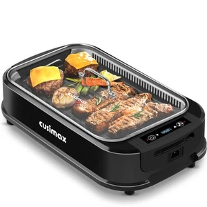 Smokeless Grill Indoor, Electric Grill, 1500W Portable Korean BBQ Grill with ... - Picture 1 of 8