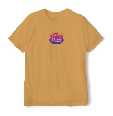 Camiseta Brixton Parsons oro brillante talla: M Brixton Supply - Imagen 1 de 3