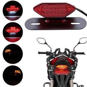 Luces giratorias traseras de freno integradas universales 12V 16LED matrícula EE. UU. - Imagen 1 de 11