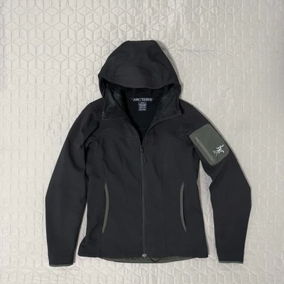 Arcteryx Epsilon LT Vintage Hoodie Softshell Fleece Lined Women Size XS Full Zip - Image 1 of 4