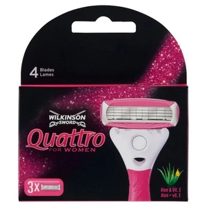 4027800414345 Wilkinson Quattro For Women zapasowe ostrza do maszynki do golenia - Bild 1 von 1