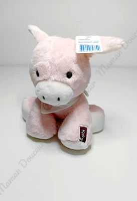 Peluche/Doudou Regliss Âne Rose Bandana Blanc Les Amis 20 x 17cm Medium -  Kaloo - Image 1 of 4