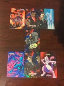 Juego de cartas de datos Pokémon Rocket Team - Imagen 1 de 3