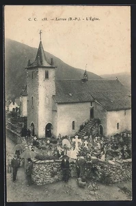 AK Larrau /B.-P., L ́Église  - Bild 1 von 2